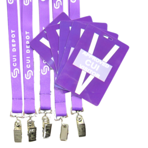 Visitor CUI Approved ID Badge