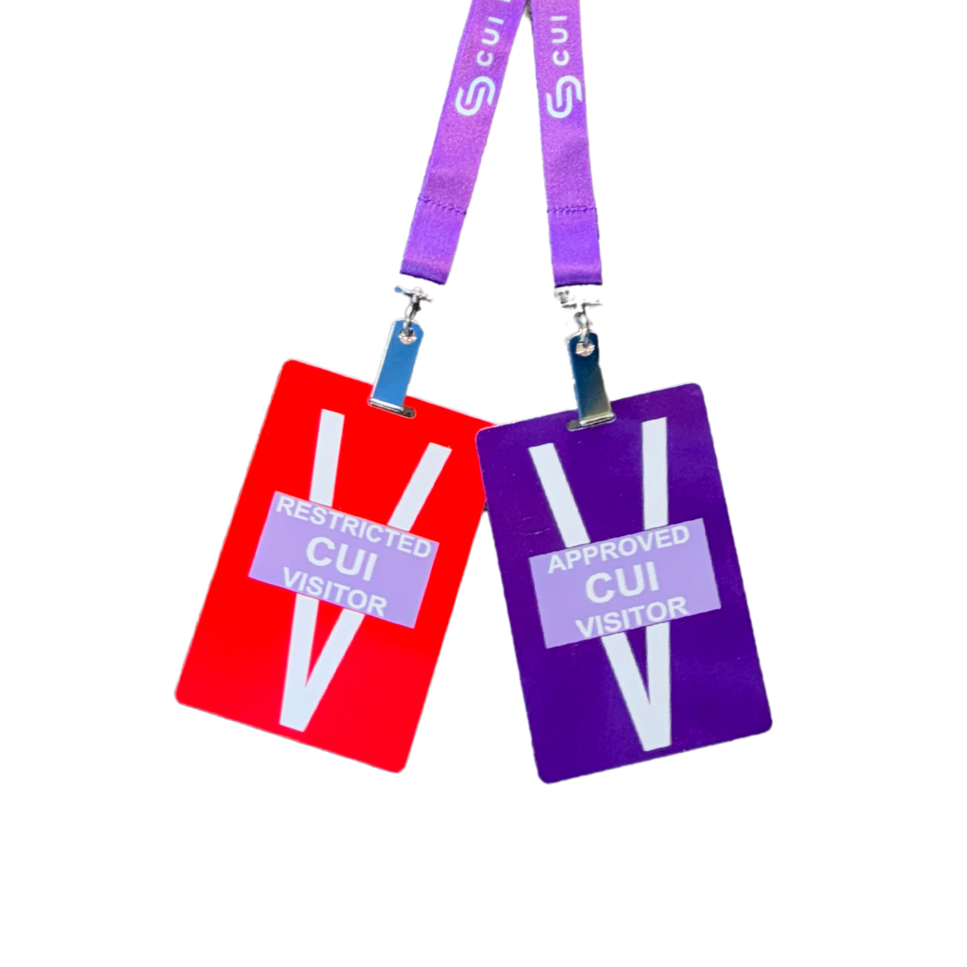 Visitor CUI Badges Bundle